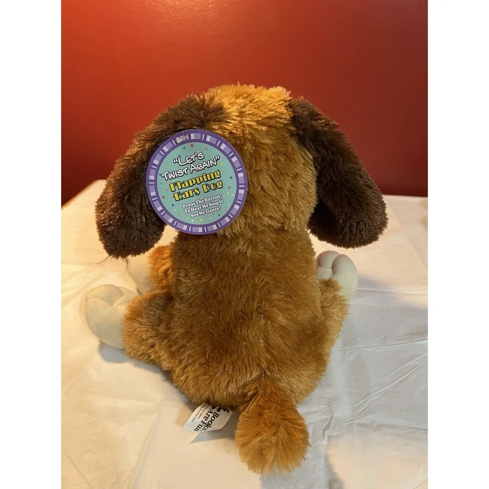 Books Are Fun Flapping Ears Dog Let's Twist Again Singing Dog